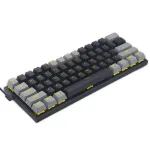 E-YOOSO Z-11 61 Keys Wired Mechanical Gaming Keyboard Hot Swappable Blue/Red Switch Type-C Detachable Wired Cable 60% Layout Gaming Keyboard