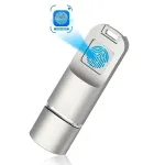 Fingerprint Recognition USB3.0 Flash Drive 256GB/128GB/64GB Accurate Identificaiotn Privacy Management Key USB Fingerprint Pendrive Plug and Play