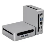 Ninkear N4 Mini PC AMD Ryzen 5 4600H 6 Cores 12 Threads 16GB RAM 512GB SSD WIFI 6 BT5.2 4K Triple Output HD Type-C Windows 11 Mini Gaming Computer