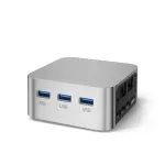 OUMAX T8 Intel Processor Alder Lake-N100 Mini PC 16GB RAM DDR5 512GB SSD Triple Display Windows11 Mini Computer Desktop PC
