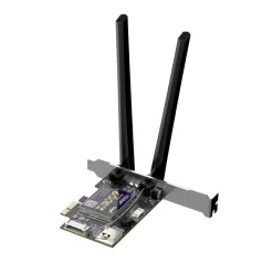 EDUP 600Mbps 3000Mbps Scheda di rete wireless Smart Switch Adattatore di controllo remoto Scheda WiFi PCIe Switch Bluetooth Interruttore di ripristino del computer
