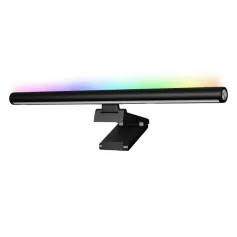 Barra de luz colorida para monitor de jogos FY-GD003 RGB 2700-6500K Temperatura de cor ajustável Brilho Controle de toque Proteção para os olhos Antirreflexo Luz de leitura USB para PC Computador
