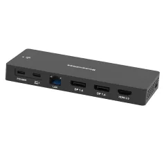 Blueendless HP1306 13-in-1 Type-C Docking Station with DP1.4*2 / HDMI-Compatible 2.0 PD100W LAN USB-C3.2 USB3.2 SD/TF Card Slot 3.5mm Audio Muitifunctional USB Hubs