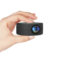 Miniprojetor Bakeey VP2 com fio, espelhamento, projeção portátil, 320p, 150 ANSI, cinema portátil, plugue UE