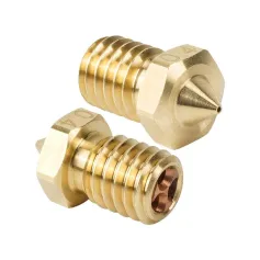 3D Printer Nozzle E3D V6 Clone CHT Nozzle M6 High Flow Copper For 1.75MM Filament Brass Copper Print Head 0.4mm 0.6mm 0.8mm