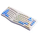 LEOBOG A75 Mechanical Keyboard with KnobTop Structure Hot-swap Barbies Switch RGB 83 Key Triple Mode 75% Layout E-sports Gaming Keyboard