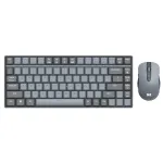 Lenovo Xiaoxin K1 Wireless Keyboard and Mouse Set 84-Keys Two-color Keycaps Keyboards with 3-Speed DPI Adjustable Ergonomic Design Mice Combo for Desktop PC Computer