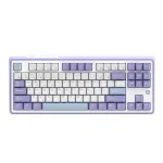 Ajazz Ak870pro 87 Keys Tri-mode Mechanical Gaming Keyboard Gasket-Structure RGB PBT Hot Swappable 2.4G/BT/Wired Gamer Keyboards for PC Laptop Computer