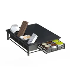 Organizador de Gaveta de Suporte de Cápsula de Café HiBREW Compatível com Cápsulas NS DG K-Cup 20 Pods Rack de Armazenamento para Modelo H1B H2B