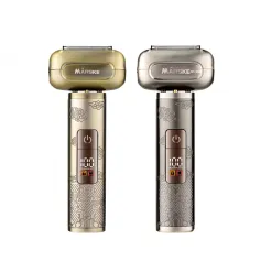MARSKE MS-3413 Electric Foil Shaver LED Digital Display 1200mAh USB Rechargeable IPX7 Waterproof Professional Razor for Dry Wet Use