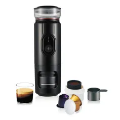 OneMore 2 In 1 Portable Espresso Machine Rechargeable Hot & Cold Brew Portable Electric Capsule Coffee Maker For Outdoor Travel
