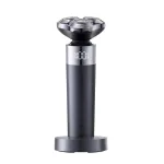 XIAOMI Mijia Electric Shaver S302 for Men With Dual-Ring Floating Blades Magnetic Head LED Digital Display Razor IPX7 Waterproof