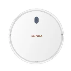 KONKA 3 In 1 1000pa Household Smart Sweeping And Mopping Vacuum Cleaner With 400ml Dustbin Capacity Automatic Charging for Home Office