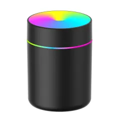 Tevorex Colorful Desktop 180ml Air Humidifier Aroma Diffuser Mini Essential Oil Purifier Aromatherapy Mist Maker Lights Humidifier for Home Bedroom