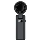 Handheld Fan Mini Fan with Digital Display 180° Folding Multi-Angle Air Supply USB Fan 3600mAh High Speed Fan