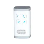 AC100-240V Small Air Purifier Ozone 28 Millon Negative Ions Generator Ionizer Ionizer Toilet Deodorizer Pet Deodorizer Air Ionizer EU Plug-in