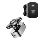MARSKE 5 In 1 5D Floating Men's Electric Head Shaver Razor Rechargeable Cordless Hair Shaving Razors For Bald Man Waterproof Wet Dry Beard Trimmer