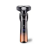 MARSKE Electric Shaver With LCD Digital Display Magnetic 3-Blade Head IPX7 Full Body Washable Razor