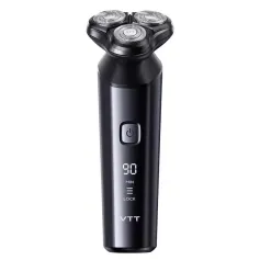 VTT RA4 Electric Shaver with Digital Display High-Speed Motor Men Shaver Multi-Dimensional Floating Shaving IPX7 Waterproof