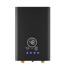 220V 8500W Touch Screen Instant Electric Water Heater AI Voice Control Constant Temperature Variable Frequency Shower Kitchen Fast Heating