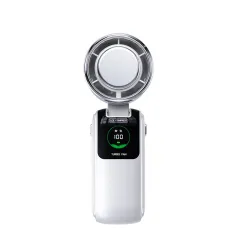 Portable USB Mini Fan 100-Speed Handheld Foldable Cooling Fan with 120° Angle Adjustment for Travel & Outdoor Use