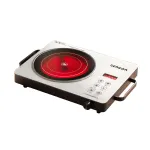 Zengon 3500W Induction Cooktop with Dual Heating Ring 3-Hour Timer Household Induction Cooker