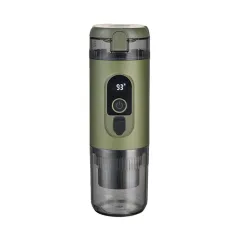 Comfook 20Bar Portable Coffee Maker Espresso Machine Compatible with NS Capsule & Coffee Powder 60ml Water Tank for Outdoor Travel Car Office