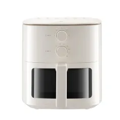 XIAOMI Mijia 5L 1200W Air Fryer N1 with 1200W Infrared Heating 6.2 inch Transparent Viewing Window No-Flip 3D Frying Alloy Interior
