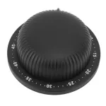 Magnetic Stainless Steel Mechanical Kitchen Timer Battery-Free Countdown Clock for Cooking, Baking, Study, Time Management