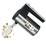 120W Electric Handheld Mixer 5-Level Household Electric Mixer Kitchen Electric Hand Mixer Kitchen Utensils Make the Bread Dough Egg White Pancake Batter