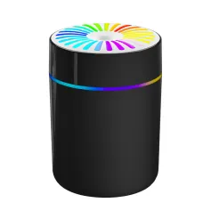 Tevorex Colorful Portable Desk Air Humidifier Ultrasonic Cool Mist Sprayer Home Car Office Mini USB Charging Cordless Aroma Diffuser