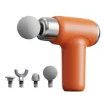 COSHARE Mini Muscle Massage Gun Portable Fascia Gun Electric Massage Gun 6-Speed Adjustable Fitness Muscle Relaxation Massager