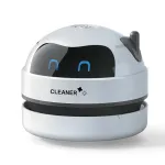 Mini Electric Desktop Vacuum Cleaner Portable Small USB Rechargeable 500mAh Battery Powered Desktop Cleaner Absorb Paper Scraps Eraser Scraps Dust Hair