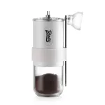 Bincoo Portable Manual Coffee Grinder with Ceramic Core Adjustable Grind Settings Travel-Friendly 25g Capacity Compact for Home & Camping