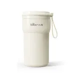 Bear Portable Blender Cup 300ml Hot & Cold Insulated Smoothie Juicer Cup 10-Blade Ice Crushing USB Rechargeable for Travel & Home