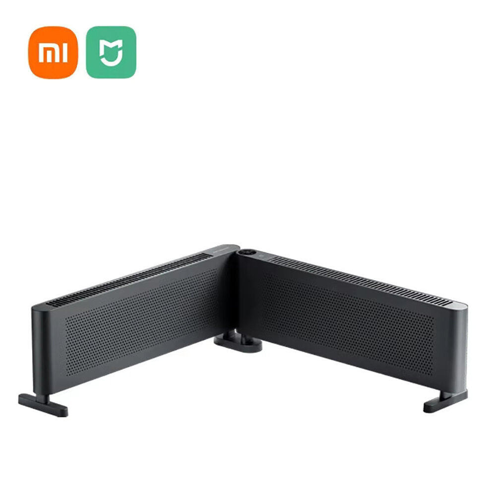 Xiaomi Mijia Graphene Baseboard Vnútorný ohrievač 2 skladacia verzia 2200W Obývacia izba Ohrievač spálne Rýchle vykurovanie APP Bezdrôtové ovládanie