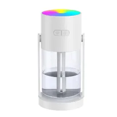 Tevorex USB Car Humidifier & Air Purifier with 360° Rotation, Starry Sky Projection & Night Light for Bedroom, Living Room & Travel