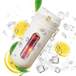 Portable Juicer Blender 350ml With 10 Blades Electric Fruit Juicer USB Charging Lemon Orange Fruit Juicing Cup Smoothie Blender Machine