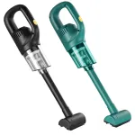 Cordless Handheld Vacuum Cleaner 120W 2000mAh 10Kpa Suction Power Lightweight for Home Car Pet Rechargeable Black/Green