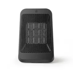 1200W PTCデュアルパーパスミニホームヒーター、リモコン付き、インテリジェントタイミング電気ヒーター、ベッドサイドテーブル、オフィスデスク、床用