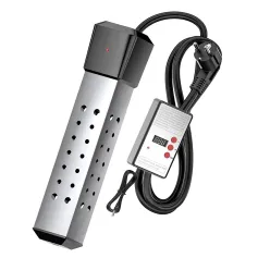 2000W 220V Yüzen Kova Isıtıcı Termostatlı Dalgıç Su Isıtıcısı Elektrikli Su Isıtıcısı Yüksek Güçlü Su Isıtıcısı