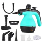Handheld Steam Cleaning Machine 1050W High Temperature Steamer 3.0 bar Pressure 2-Minute Heat Up Multi Surface Versatility for Home Kitchen Bathroom Car