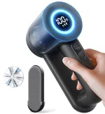 Rechargeable Fabric Shaver, 2 in 1 Electric Lint Remover with Lint Brush, Fuzz Lint Shaver, Sweater Shaver to Remove Pilling, 3-Speeds Lint Shaver Fabric Defuzzer for Clothes, Furniture