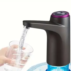 電動ウォーターディスペンサーポンプ USB充電式 4W 軽量コンパクト設計 家庭用キッチン用 21.65\ チューブ長さ 複数色