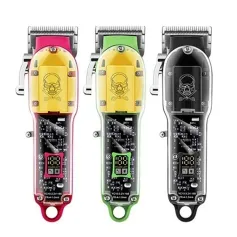 SPORTSMAN SM-752 Professional Hair Clipper Rechargeable Electric Trimmer with Smart LED Power Display 1800mAh Battery for Men's Beard & Hair Cutting