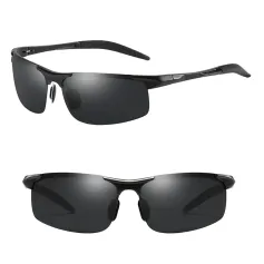 Classic Men Polarized Sunglasses Lightweight UV400 Protection Anti-Glare Sun Eyewear Glasses for Outdoor Climbing Fishing Travel