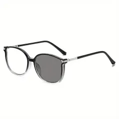 Anti-blue Light Photochromic Reading Glasses Fashion Diamonds Frames Outdoor UV protection Presbyopia Eyeglasses