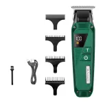 MARSKE MS-5062 Hair Clipper for Men USB Rechargeable LED Display 1800mAh Battery Stainless Steel Blade Adjustable Cutting Cordless