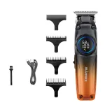 MARSKE MS-5601 Hair Clipper for Men With Fade Design LED Display Cordless USB Rechargeable Stainless Steel Blades 1800mAh Battery