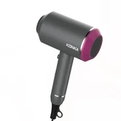 KONKA KG-1601 ヘアドライヤー 1600W 3つの乾燥モード 集中風量ノズル付き 取り外し可能な背面カバー 220V